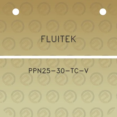 fluitek-ppn25-30-tc-v