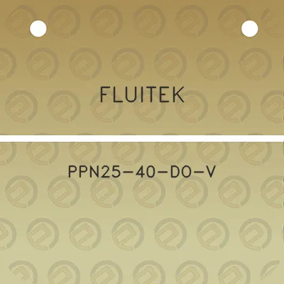 fluitek-ppn25-40-do-v