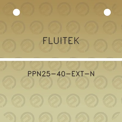 fluitek-ppn25-40-ext-n