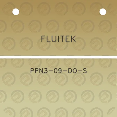 fluitek-ppn3-09-do-s