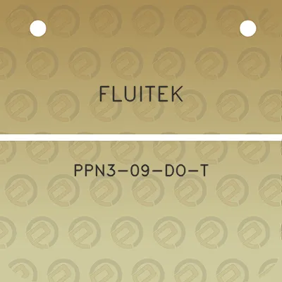 fluitek-ppn3-09-do-t