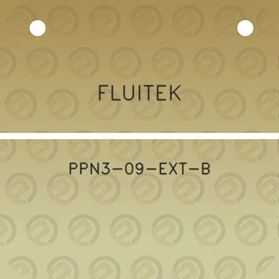 fluitek-ppn3-09-ext-b