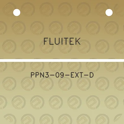 fluitek-ppn3-09-ext-d