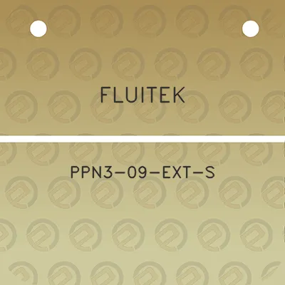 fluitek-ppn3-09-ext-s