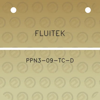 fluitek-ppn3-09-tc-d