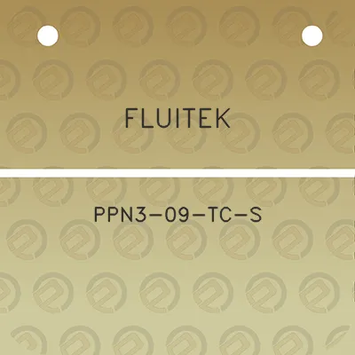 fluitek-ppn3-09-tc-s