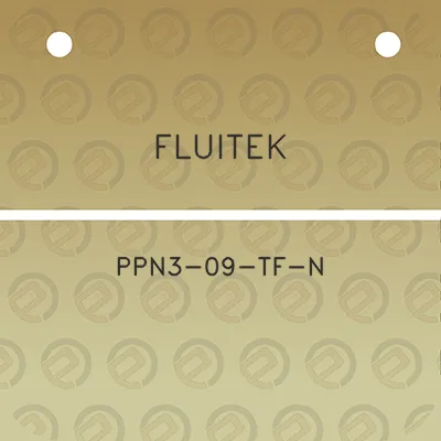 fluitek-ppn3-09-tf-n