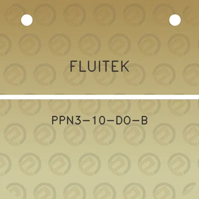 fluitek-ppn3-10-do-b