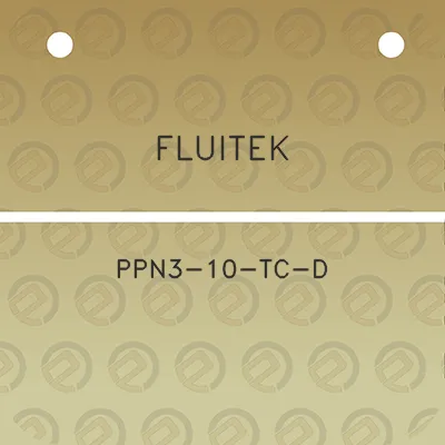 fluitek-ppn3-10-tc-d