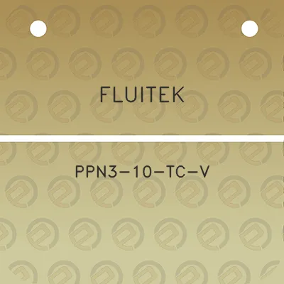 fluitek-ppn3-10-tc-v