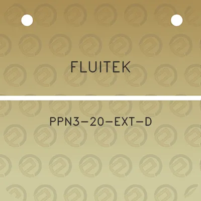 fluitek-ppn3-20-ext-d