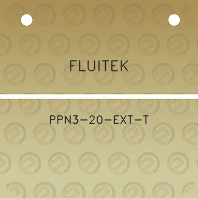 fluitek-ppn3-20-ext-t