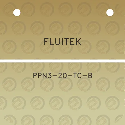 fluitek-ppn3-20-tc-b