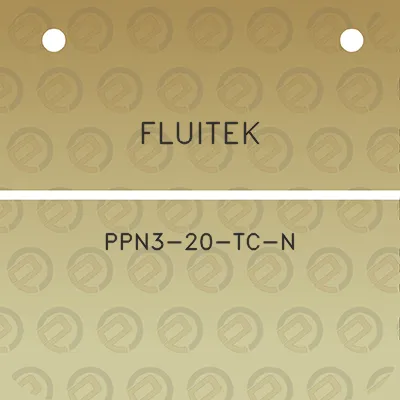 fluitek-ppn3-20-tc-n