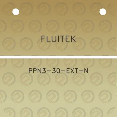 fluitek-ppn3-30-ext-n