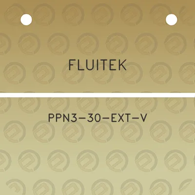 fluitek-ppn3-30-ext-v