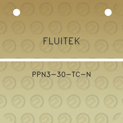 fluitek-ppn3-30-tc-n