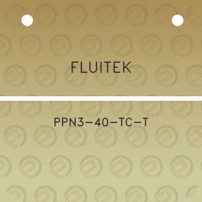 fluitek-ppn3-40-tc-t