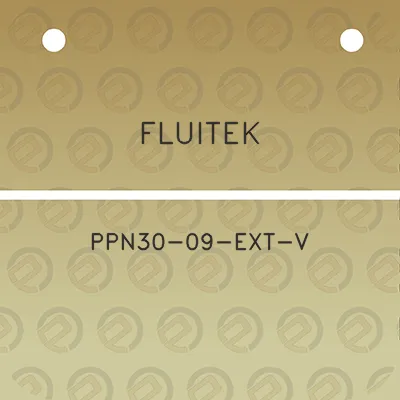 fluitek-ppn30-09-ext-v