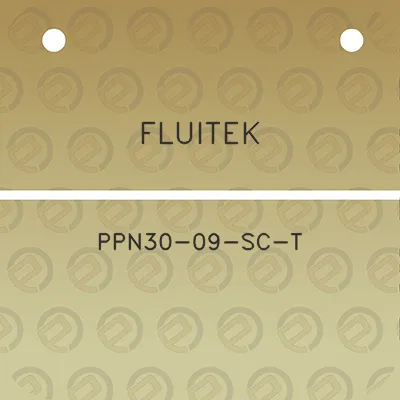 fluitek-ppn30-09-sc-t