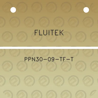 fluitek-ppn30-09-tf-t