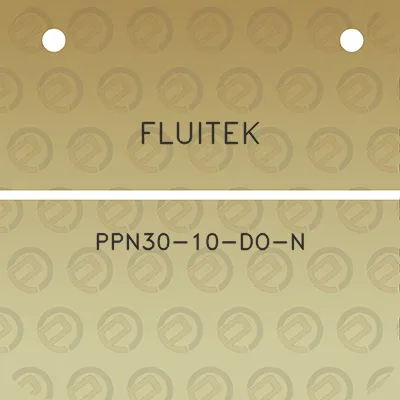 fluitek-ppn30-10-do-n