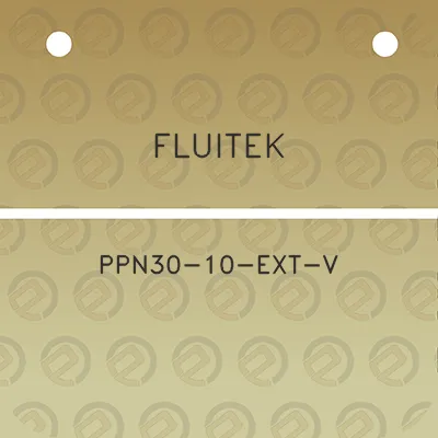 fluitek-ppn30-10-ext-v