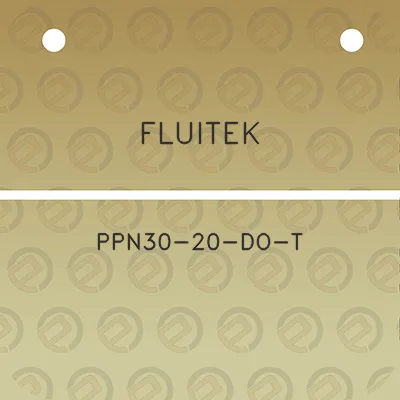 fluitek-ppn30-20-do-t