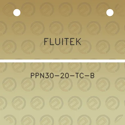 fluitek-ppn30-20-tc-b