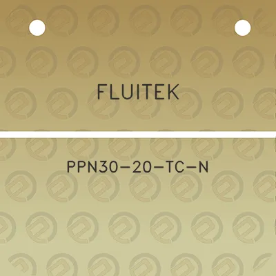 fluitek-ppn30-20-tc-n