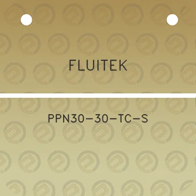 fluitek-ppn30-30-tc-s