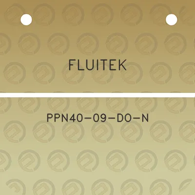 fluitek-ppn40-09-do-n