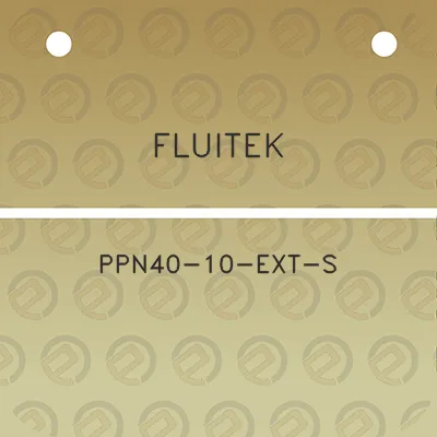 fluitek-ppn40-10-ext-s