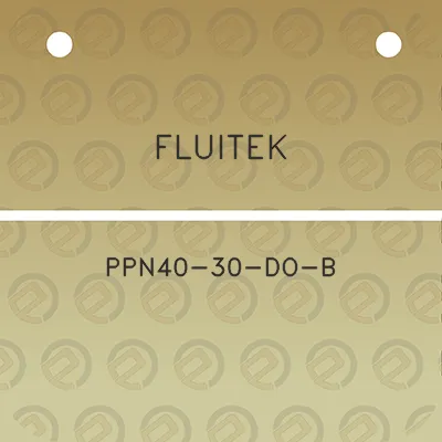 fluitek-ppn40-30-do-b