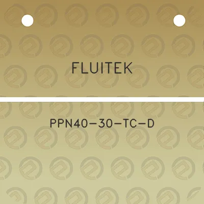 fluitek-ppn40-30-tc-d