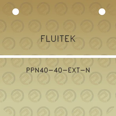 fluitek-ppn40-40-ext-n