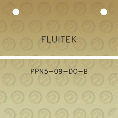 fluitek-ppn5-09-do-b