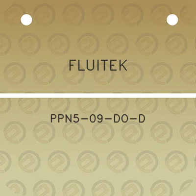 fluitek-ppn5-09-do-d