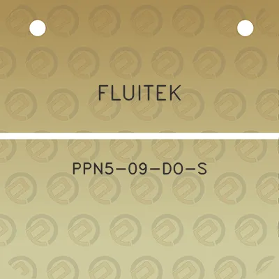 fluitek-ppn5-09-do-s