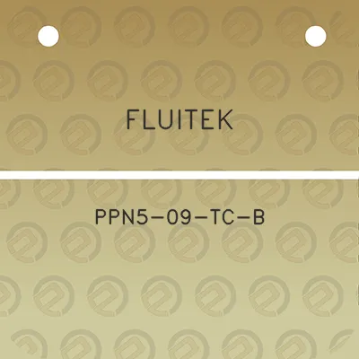 fluitek-ppn5-09-tc-b