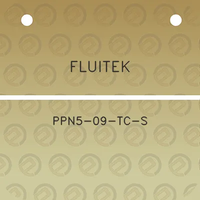 fluitek-ppn5-09-tc-s