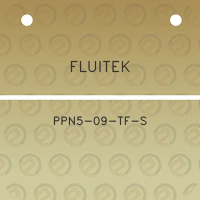 fluitek-ppn5-09-tf-s