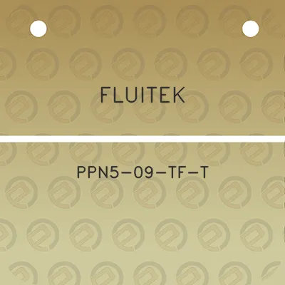 fluitek-ppn5-09-tf-t