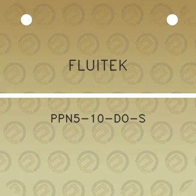 fluitek-ppn5-10-do-s