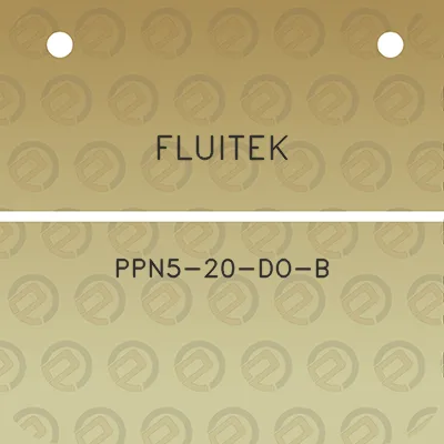 fluitek-ppn5-20-do-b