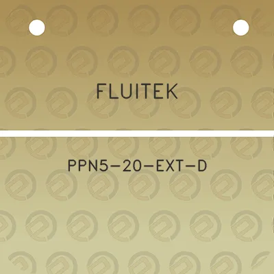 fluitek-ppn5-20-ext-d