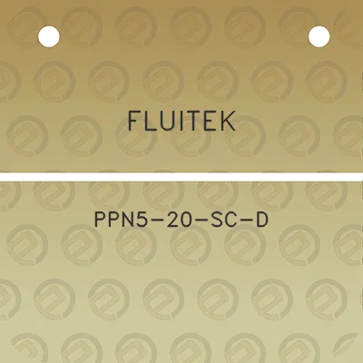 fluitek-ppn5-20-sc-d