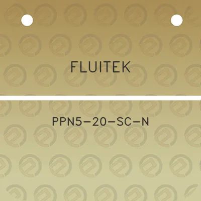 fluitek-ppn5-20-sc-n