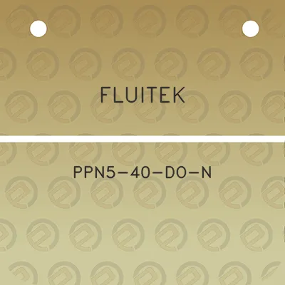 fluitek-ppn5-40-do-n