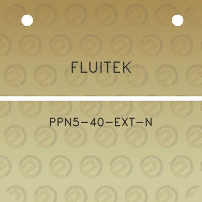 fluitek-ppn5-40-ext-n